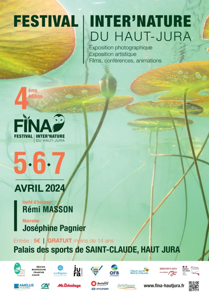 Affiche du Festival Inter'jura du 5 au 7 avril 2024